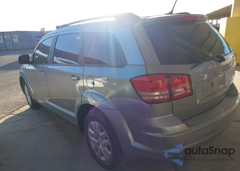2017 Dodge Journey Se from USA, damaged, VIN 3C4PDCAB7HT626826